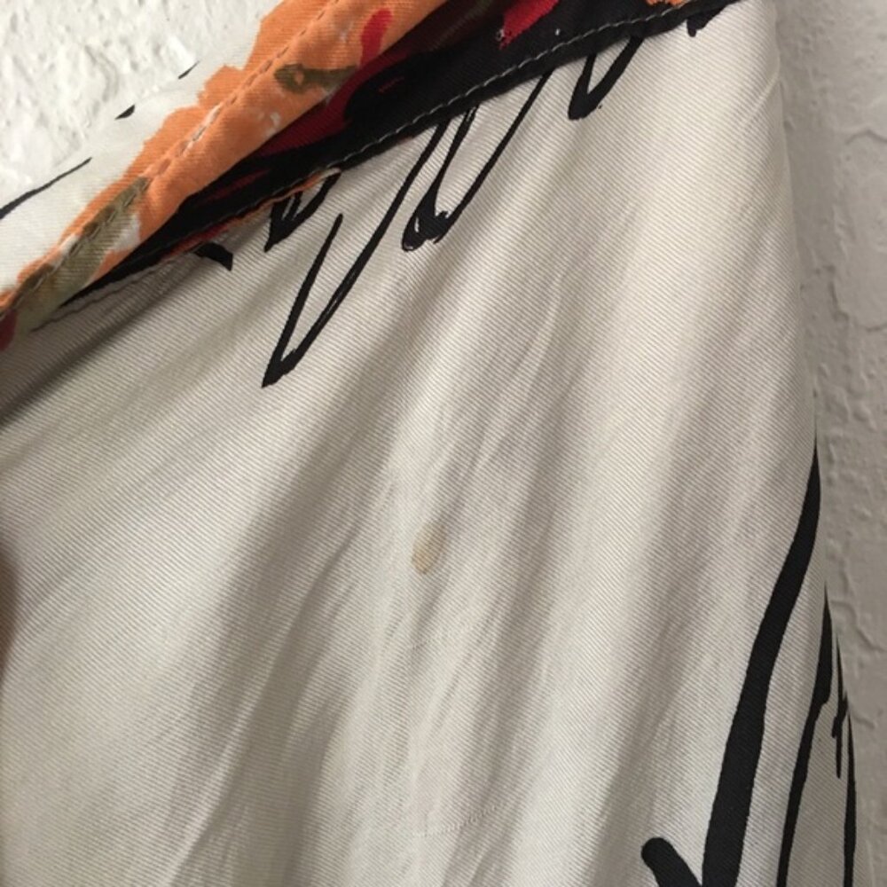 Silk sari wrap skirt boho reversible midi hippy - Picture 6 of 8